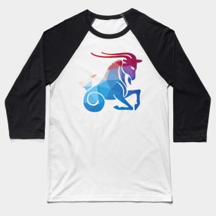 Capricorn symbol silhouette Baseball T-Shirt